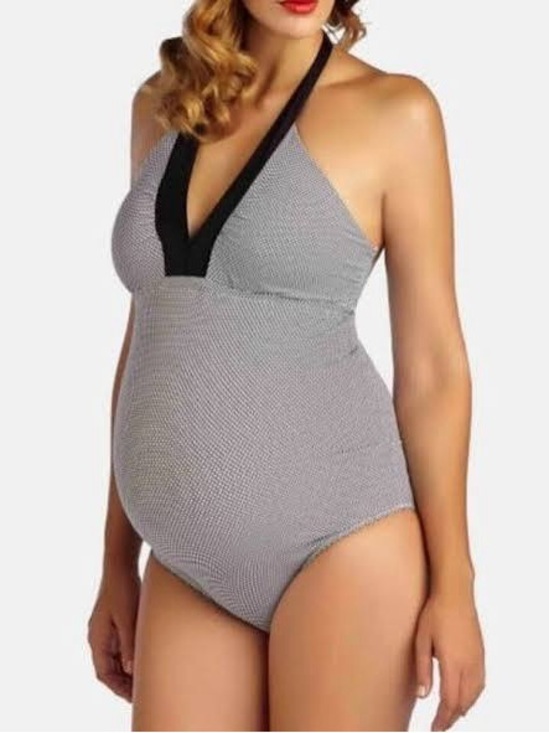 Pez D'Or Other - Pez D’or Maternity Textured Swimsuit